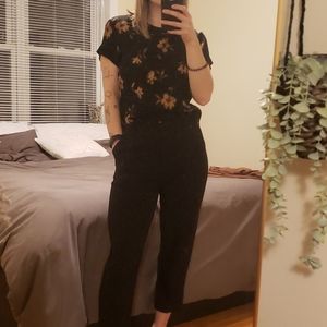 Vintage Floral Blouse